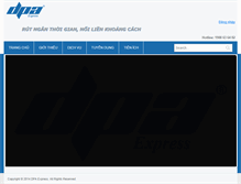Tablet Screenshot of dpaexpress.com